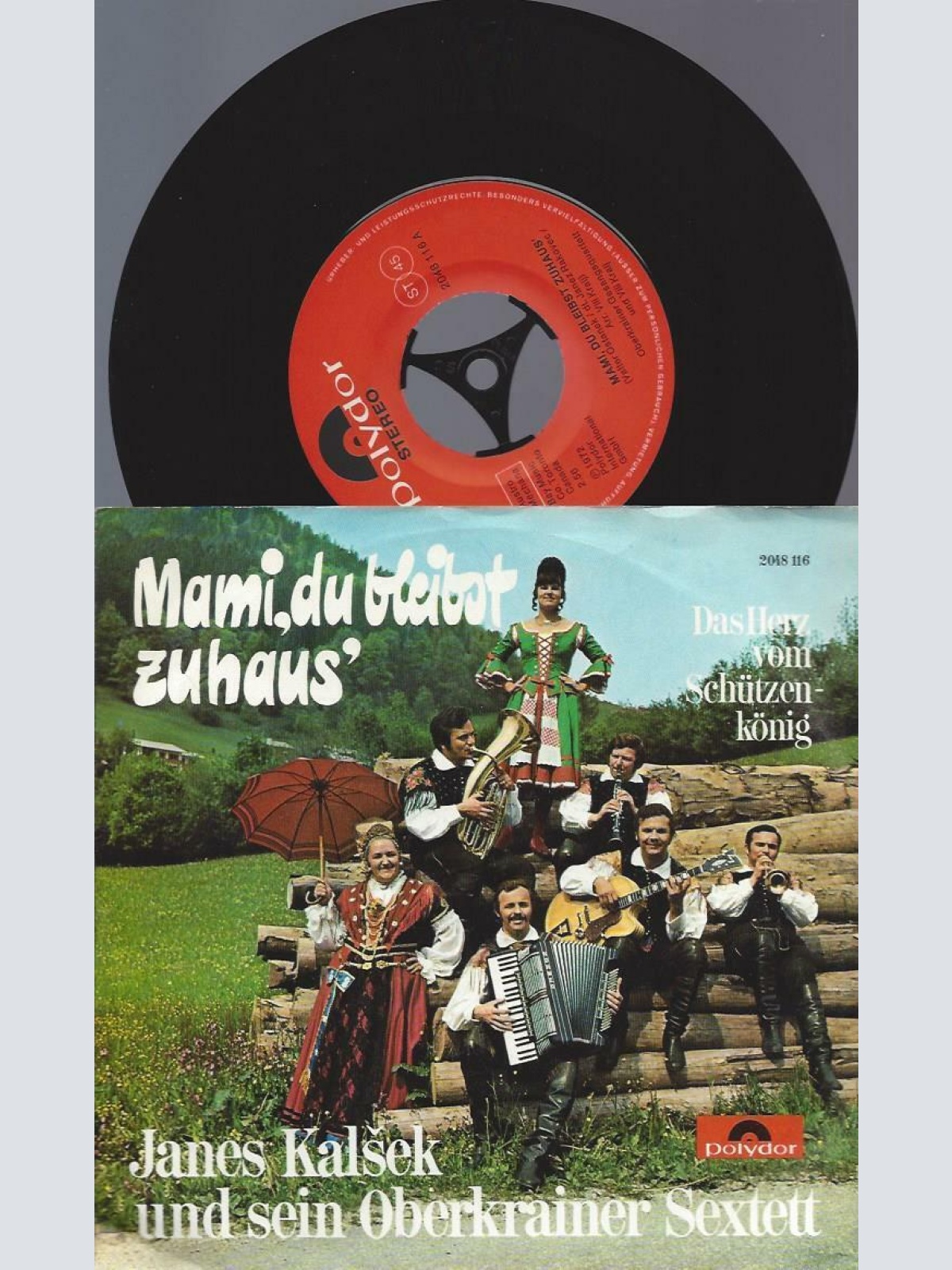 7" Janes Kalsek  /  Mami du bleibst zuhaus