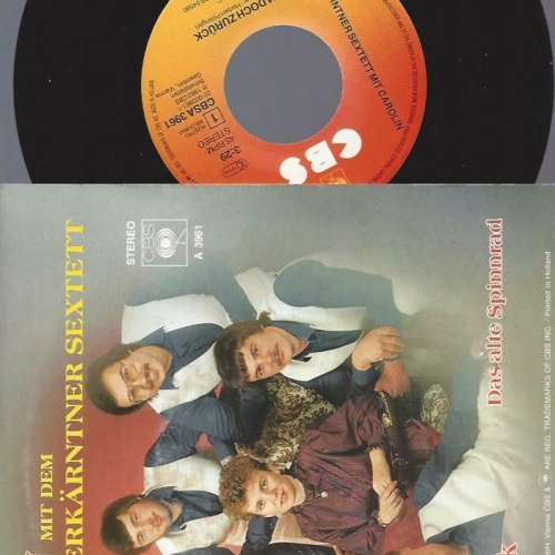 7" Carolin   Mit Dem Oberkärntner Sextett – Komm' Doch Zurück