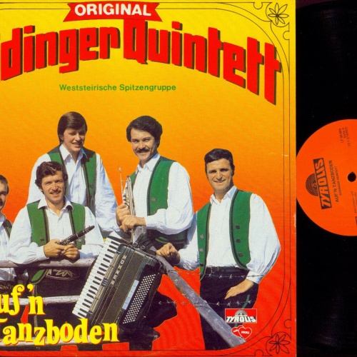 LP--Original Södinger Quintett // Auf'n Tanzboden   // NM
