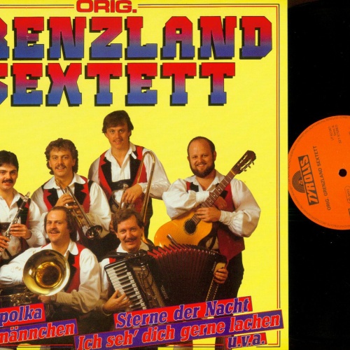 LP--Original Grenzland Sextett // Alpenpolka   // NM