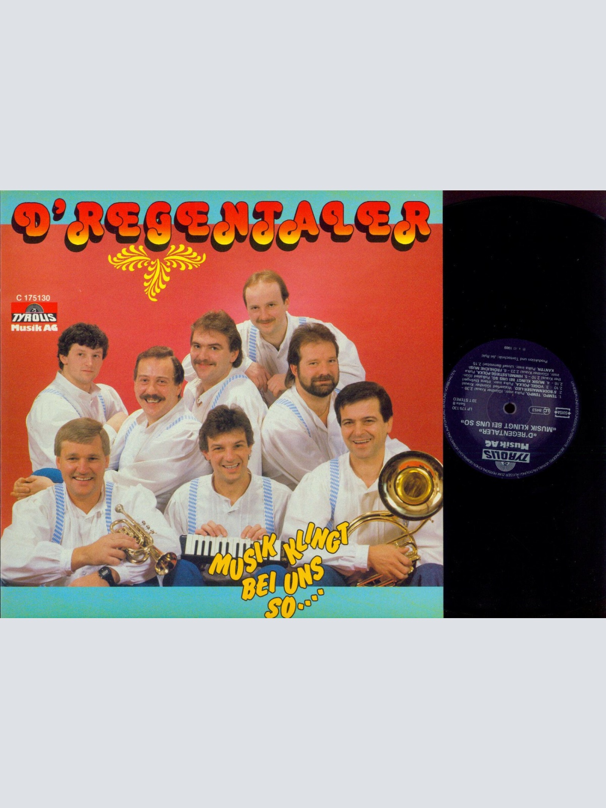 LP--D'Regentaler // Musik klingt bei uns so   / M/ NM