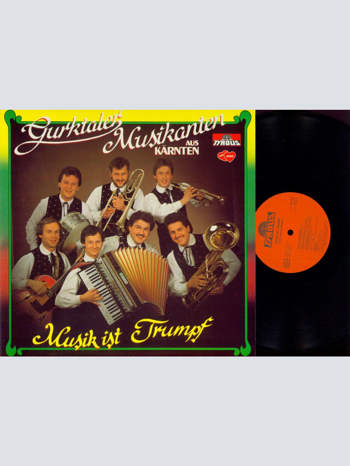 LP--  Gurktaler Musikanten ‎– Musik ist Trumpf    // NM