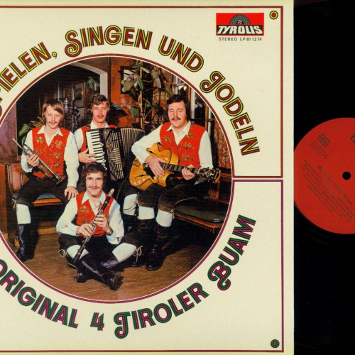 LP--Orig 4 Tiroler Buam // Es singen und jodeln // NM