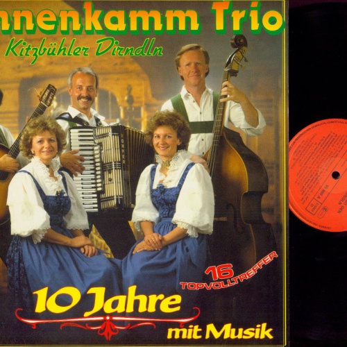 LP--Hahnenkamm Trio //   mit den Kitzbühler Dirndln   / M/ NM