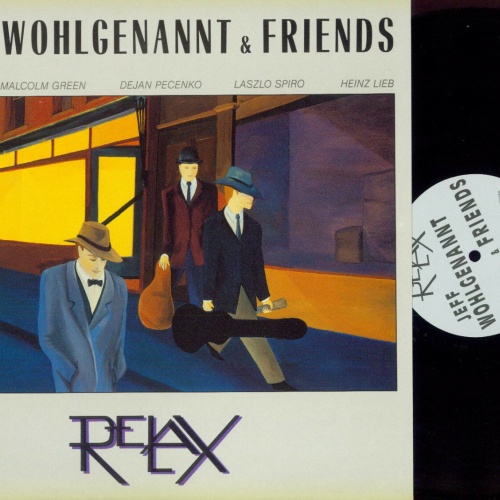 LP--Jeff Wohlgenannt   // Relax// M/ NM