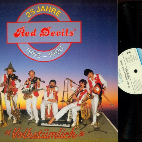 LP--Red Devils   – 25 Jahre 1965-1990 - Volkstümlich  // M/ NM