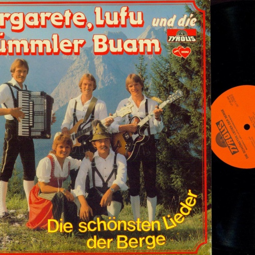 LP--Margarete Lufu und die Krümmler Buam  Die schönsten Lieder der Be  // M / NM