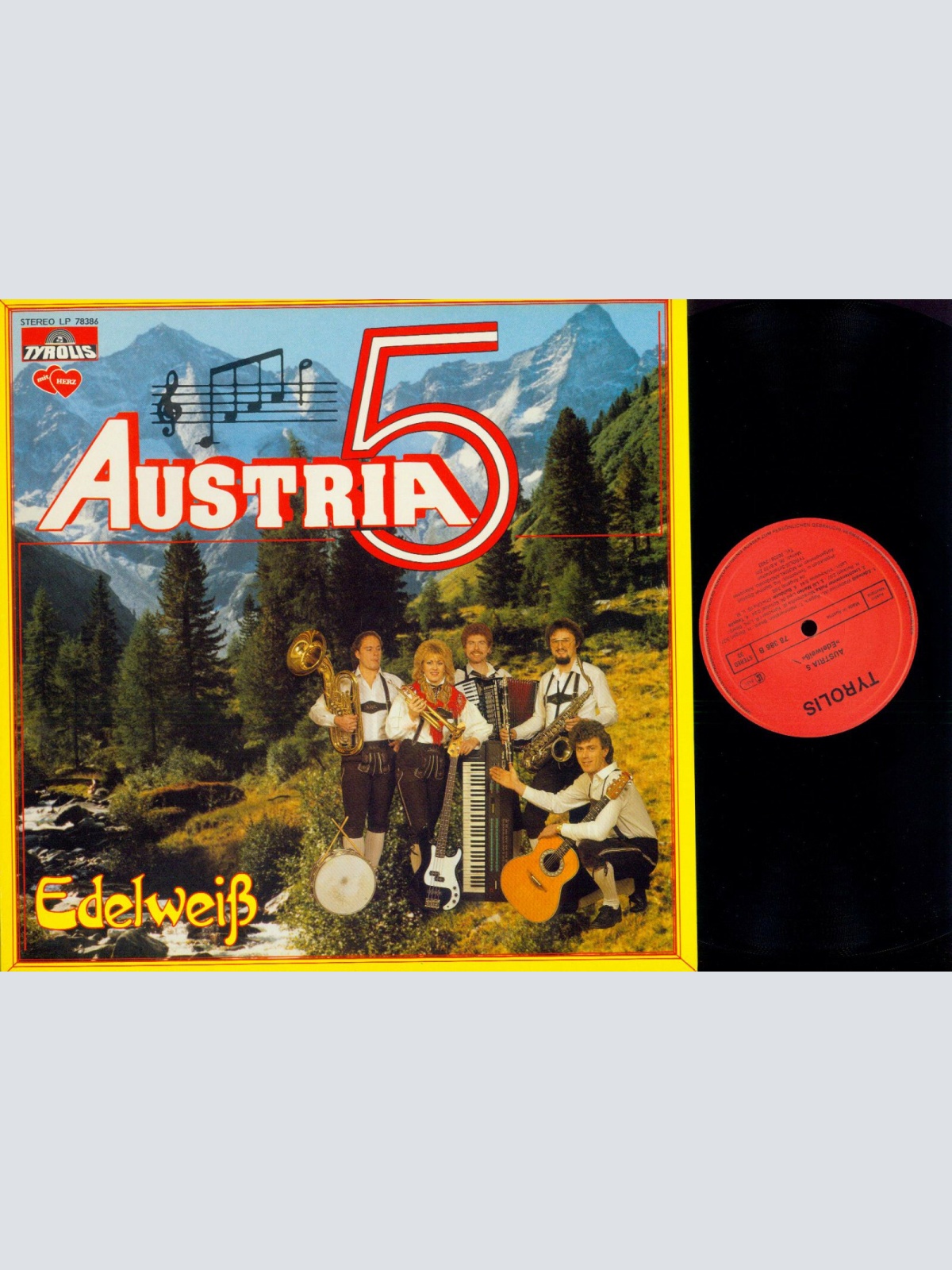 LP--Austria 5  //  Edelweiß   // M//NM