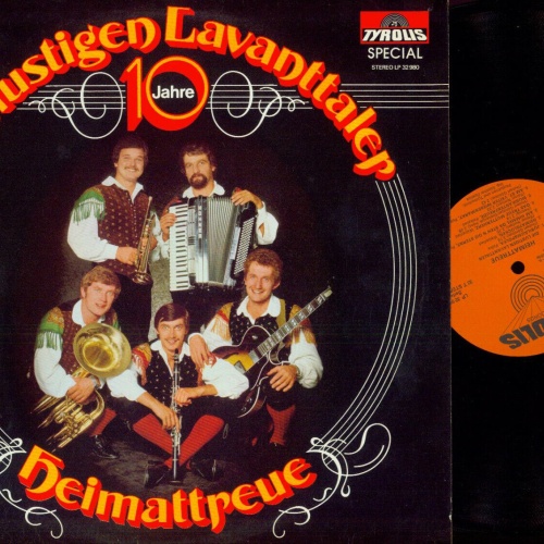 LP-- Die lusitigen Lavanttaler  // 10 Jahre      // M//NM