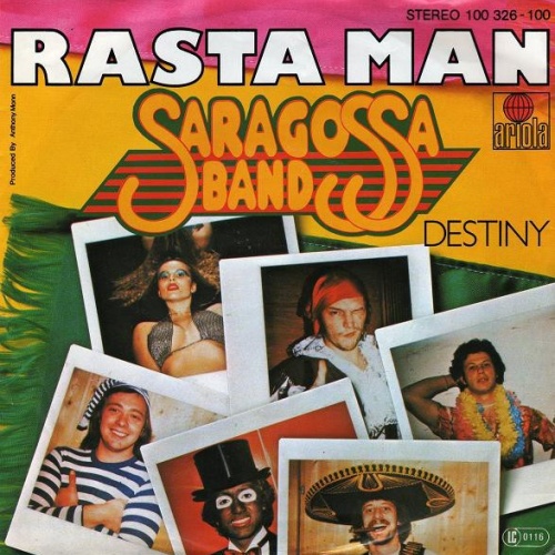 7", Single, Non Saragossa Band - Rasta Man