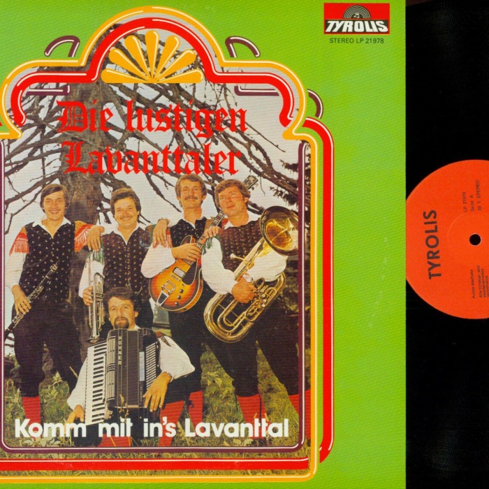 LP--Die Lustigen Lavanttaler – Komm' Mit Ins Lavanttal