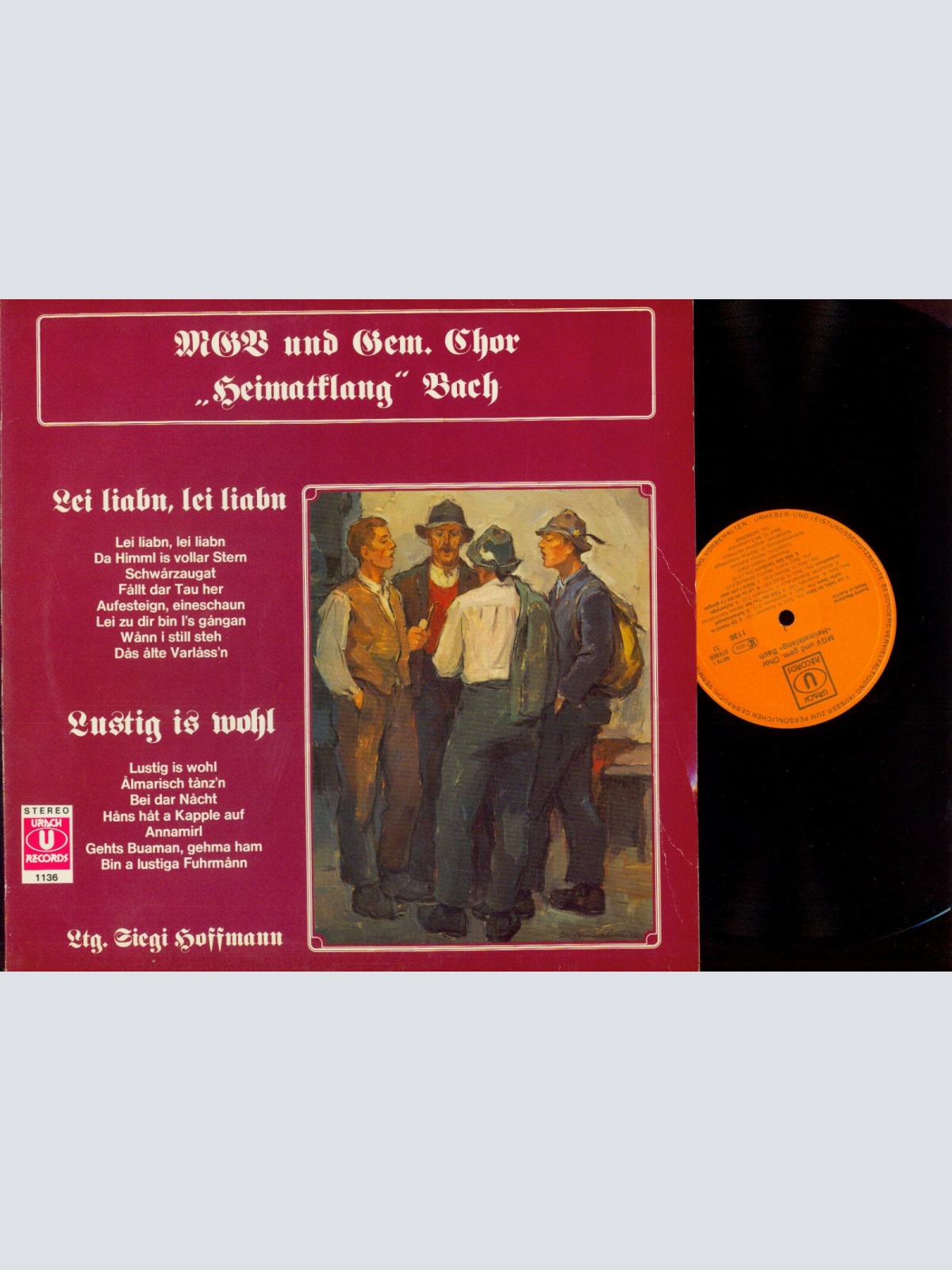 LP--Gem. Chor Bach – Lei Liabn, Lei Liabn