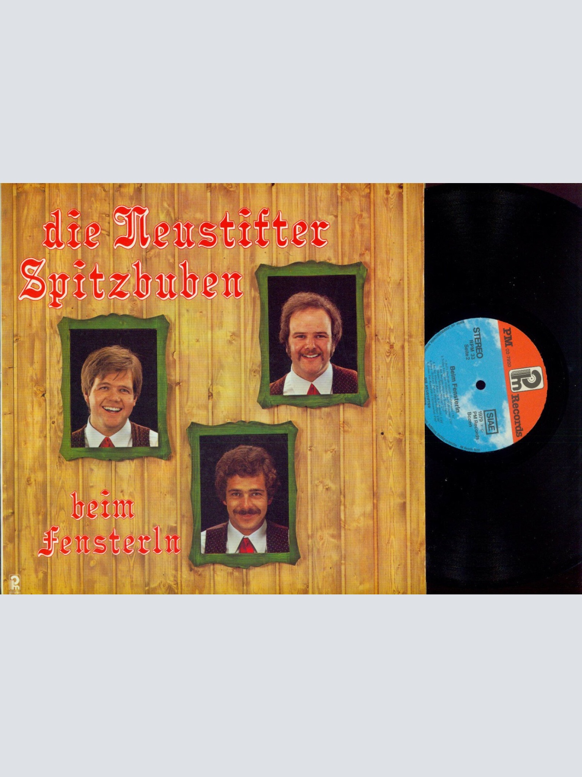 LP--Die Neustifter Spitzbuben //  beim Fensterln