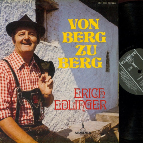 LP--Erich Edlinger //  Von Berg zu Berg