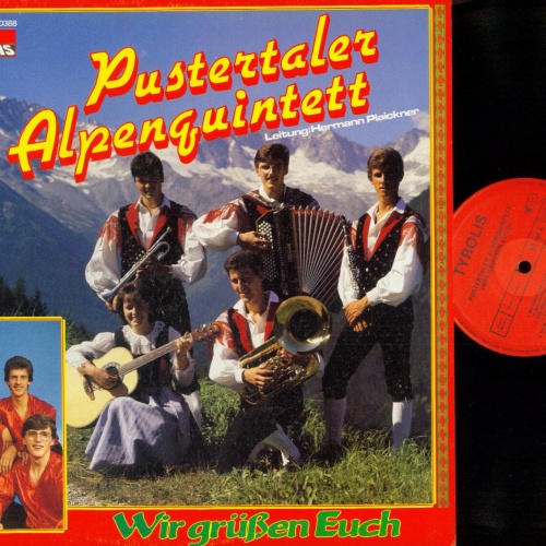 LP--Pustertaler Alpenquintett  // Wir grüßen Euch