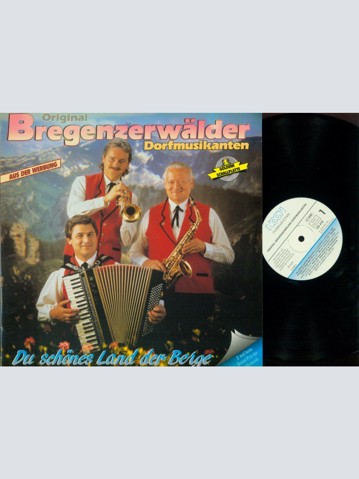LP--Original Bregenzerwälder Dorfmusikanten – Du Schönes Land Der Berge /NM