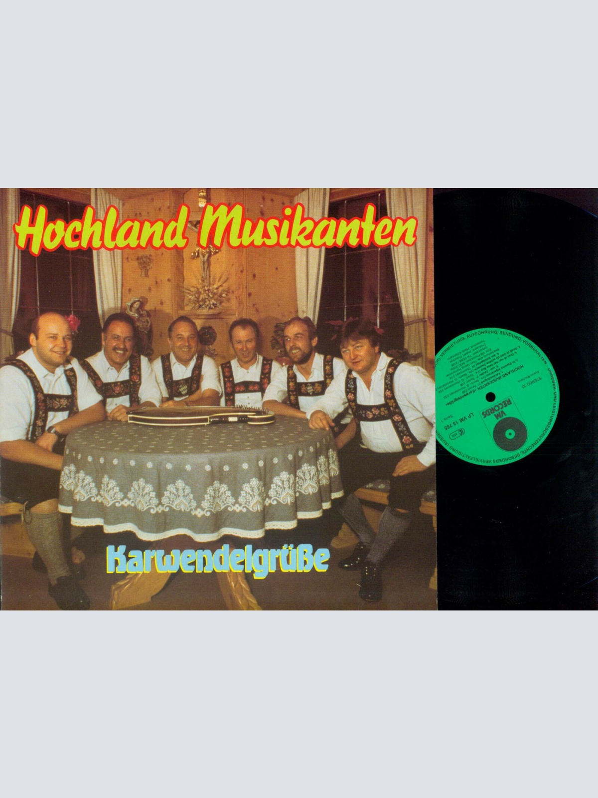 LP--Hochland Musikanten – Karwendelgrüße // NM