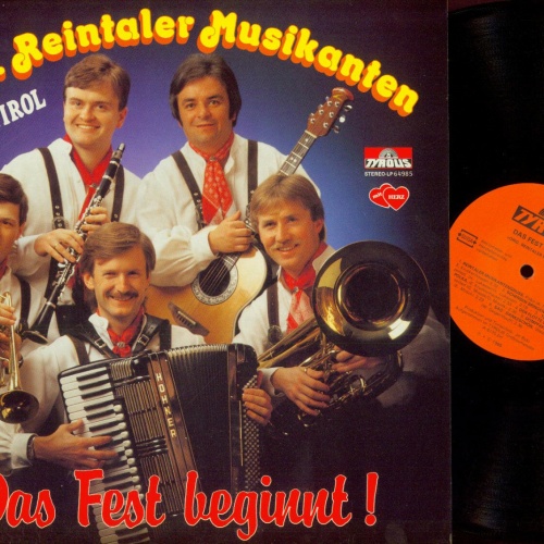 LP--Orig. Reintaler Musikanten  // Das Fest beginnt
