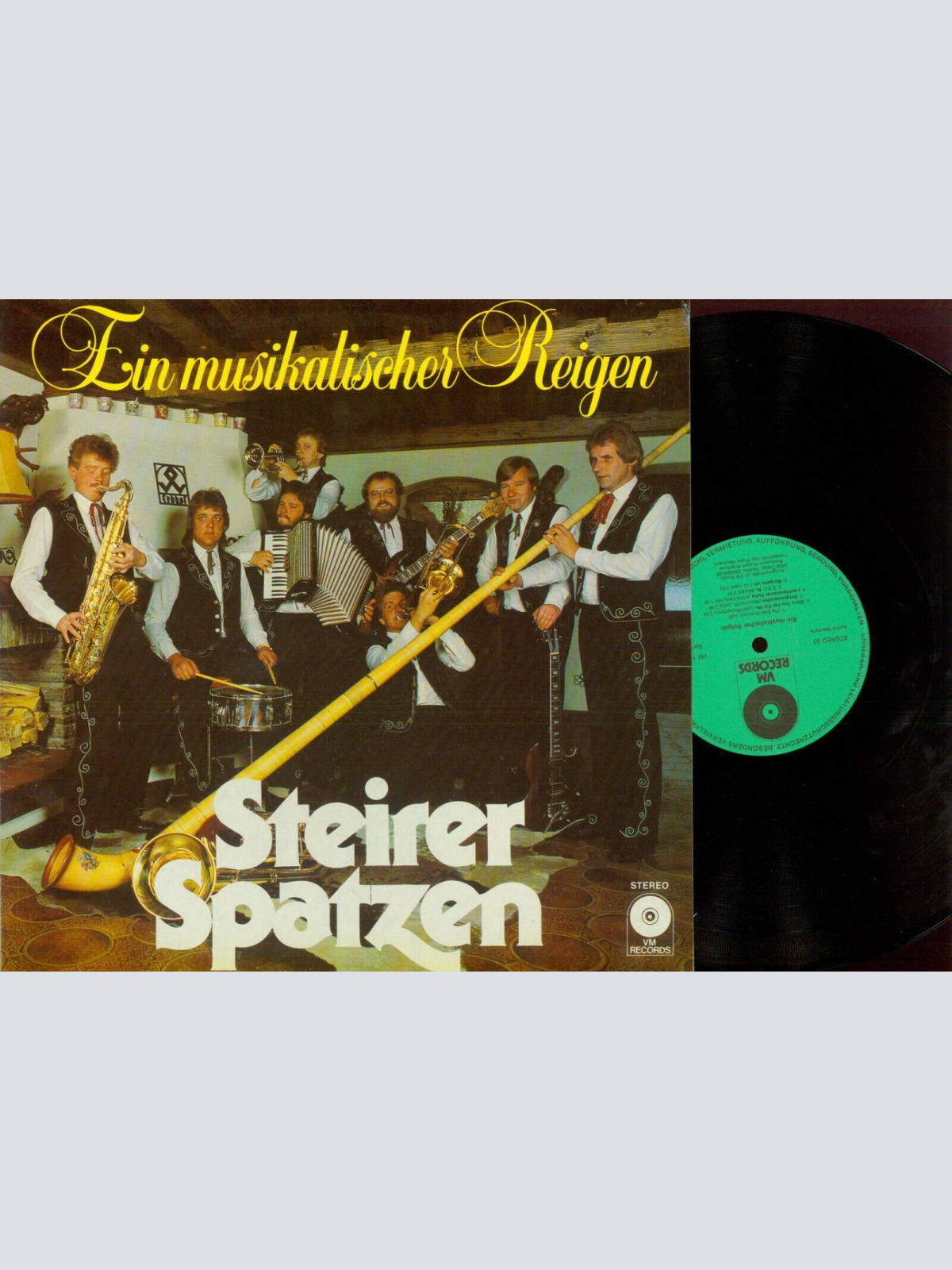 LP--Steirer Spatzen // Ein Musikalischer Reigen  // VM Records