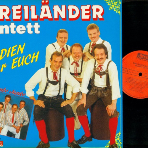 LP--Dreiländer Quintett //  Melodien  für Euch   //NM
