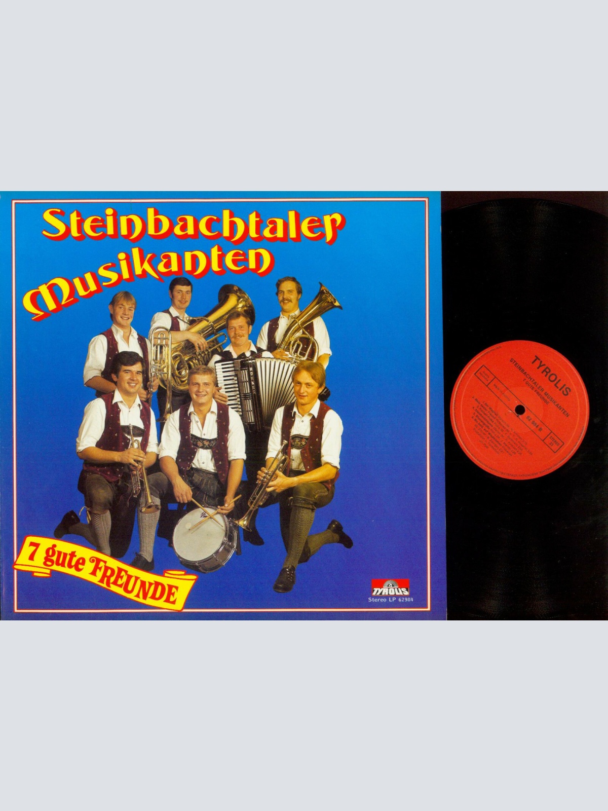 LP-Steinbachtaler Musikanten //  7 gute Freunde //NM