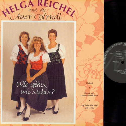 LP--Helga Reichel und die Auer Dirndl – Wie Gehts, Wie Stehts?// NM