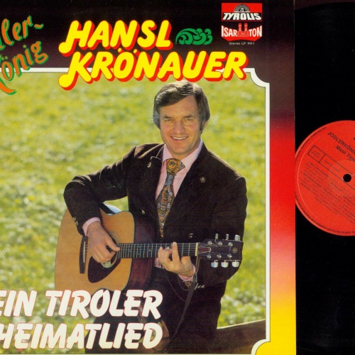 LP-- Hansl Krönauer – Mein Tiroler Heimatlied // //NM