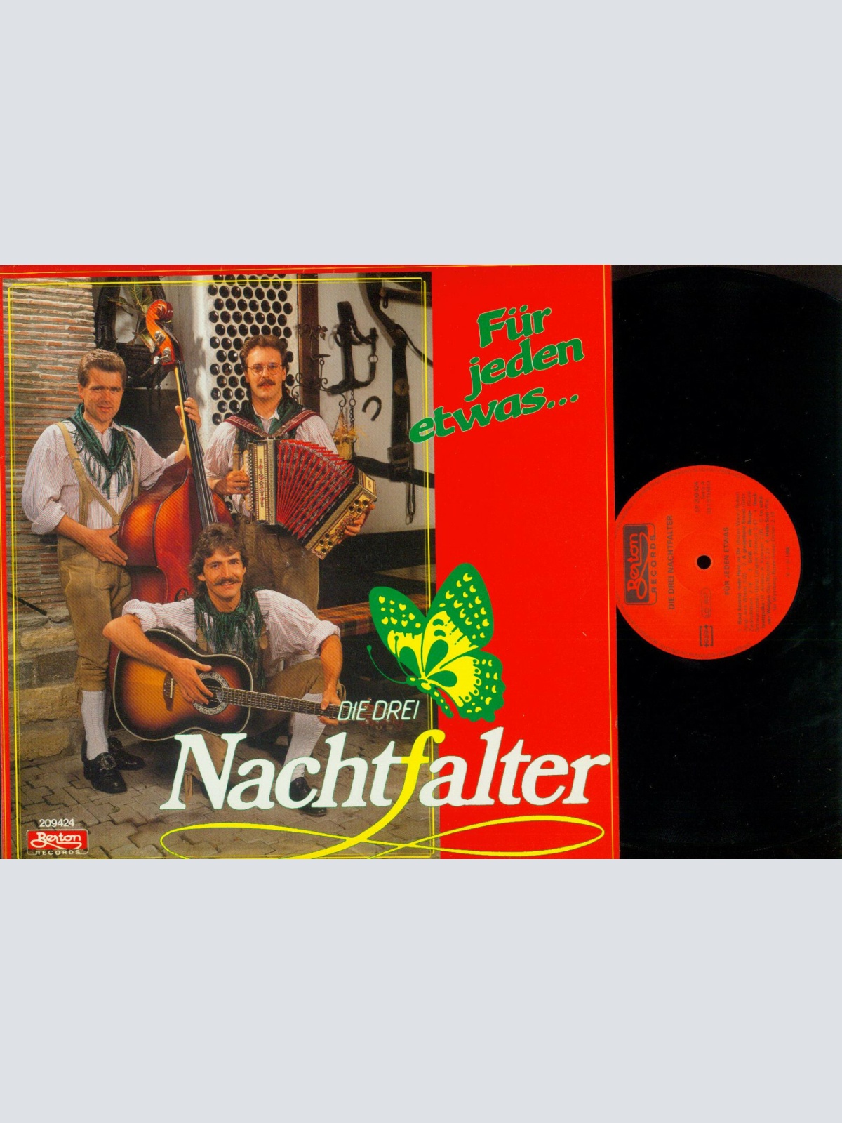 LP--Die Drei Nachtfalter  //  Für jeden etwas   //    //NM