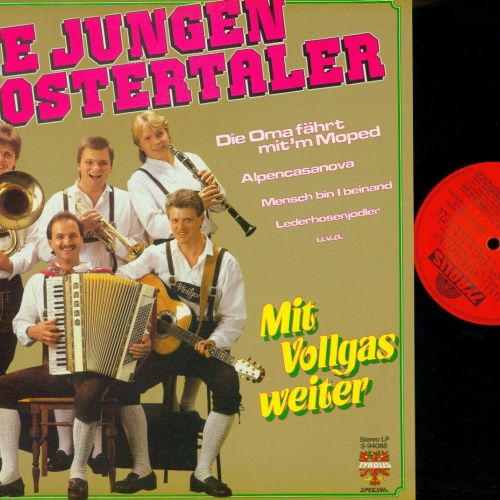 LP-- Die Jungen Klostertaler – Mit Vollgas Weiter   //    //NM