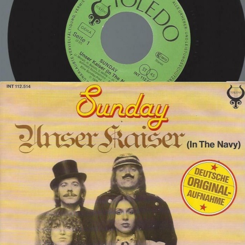 7" Sunday  – Unser Kaiser (In The Navy)