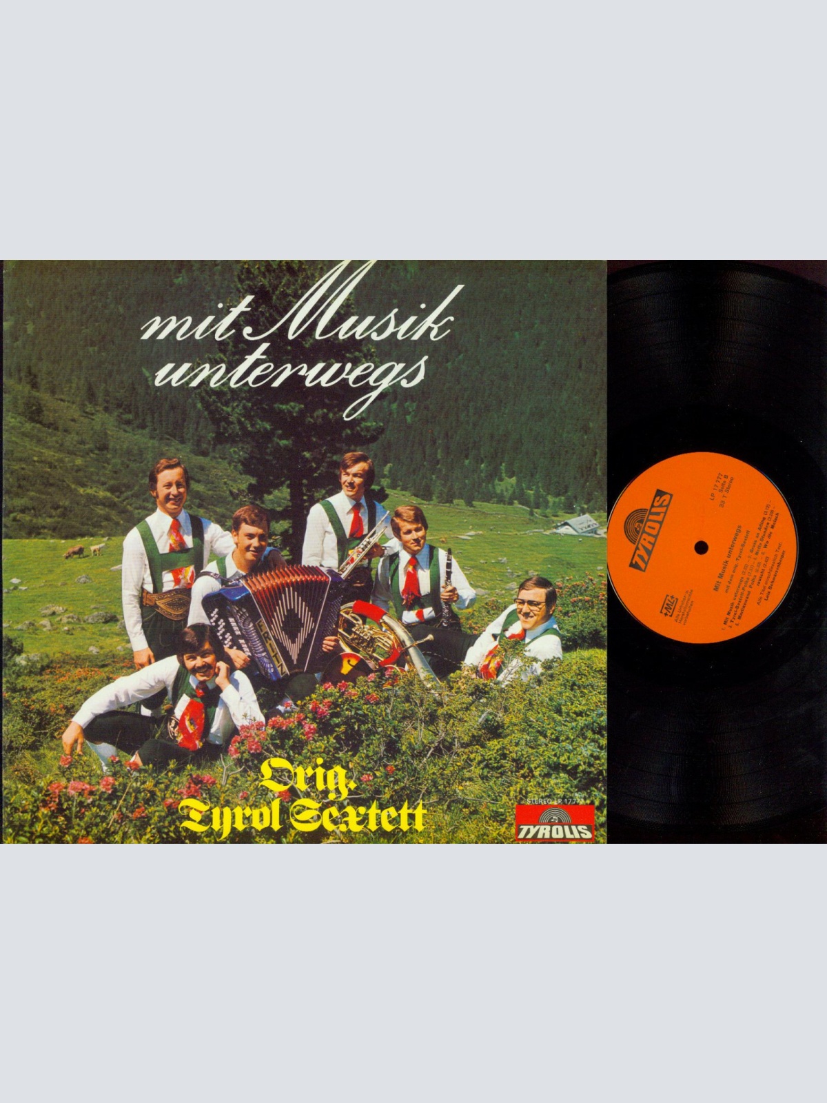 LP-- Tyrol Sextett – Mit Musik Unterwegs// //NM /