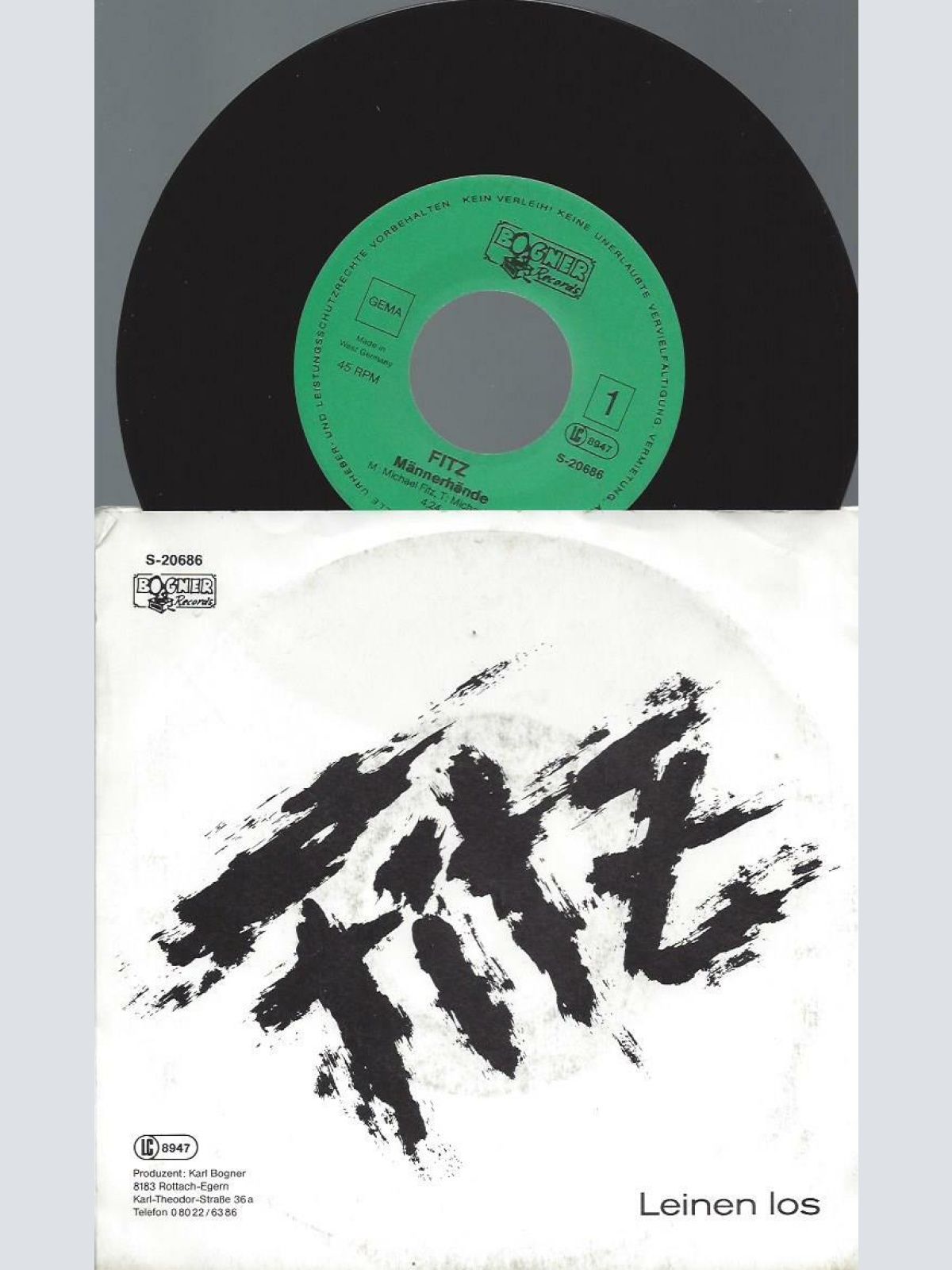 7" Michael Fitz – Männerhände