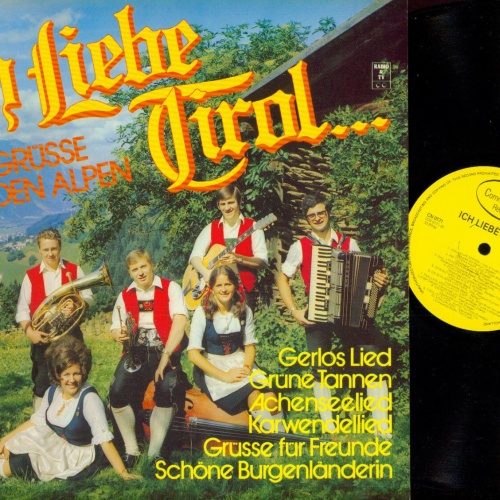 LP--  Ich Liebe Tirol... 20 Grüsse Aus Den Alpen   // //NM /