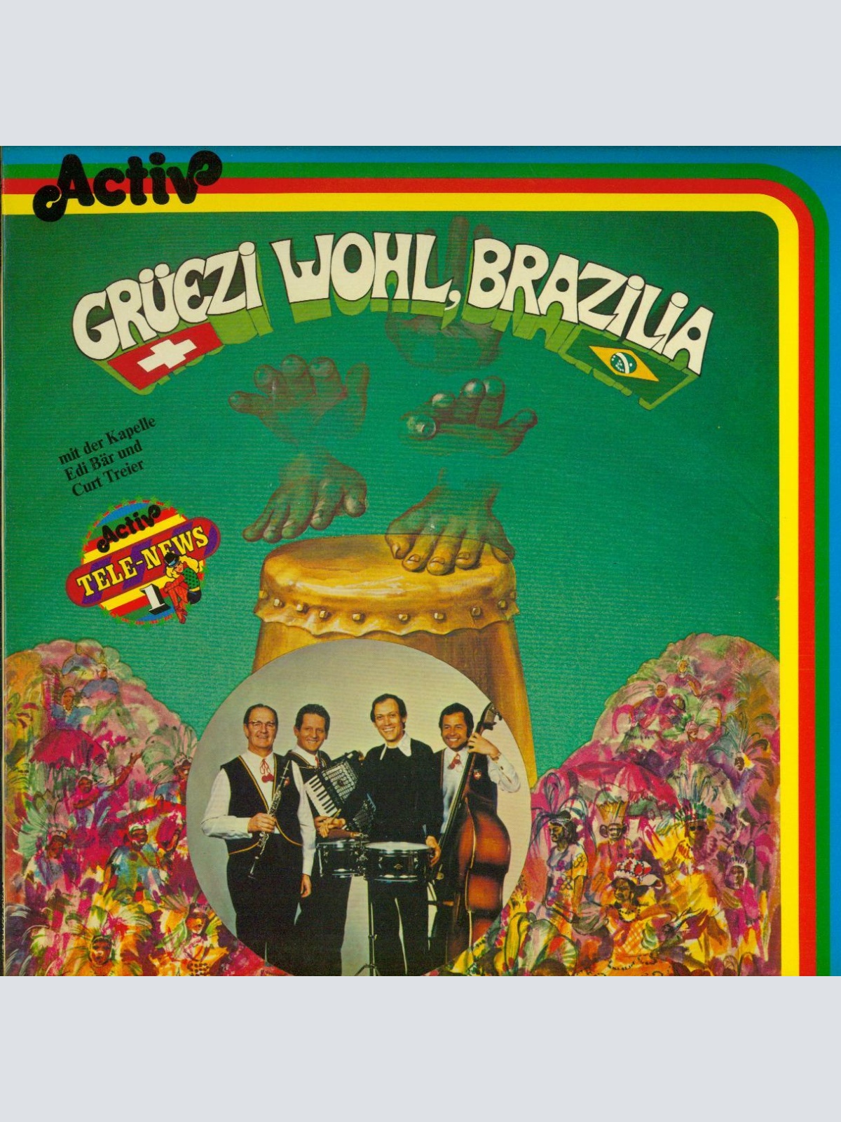 LP--Kapelle Edi Bär Und Curt Treier – Grüezi Wohl, Brazilia /NM