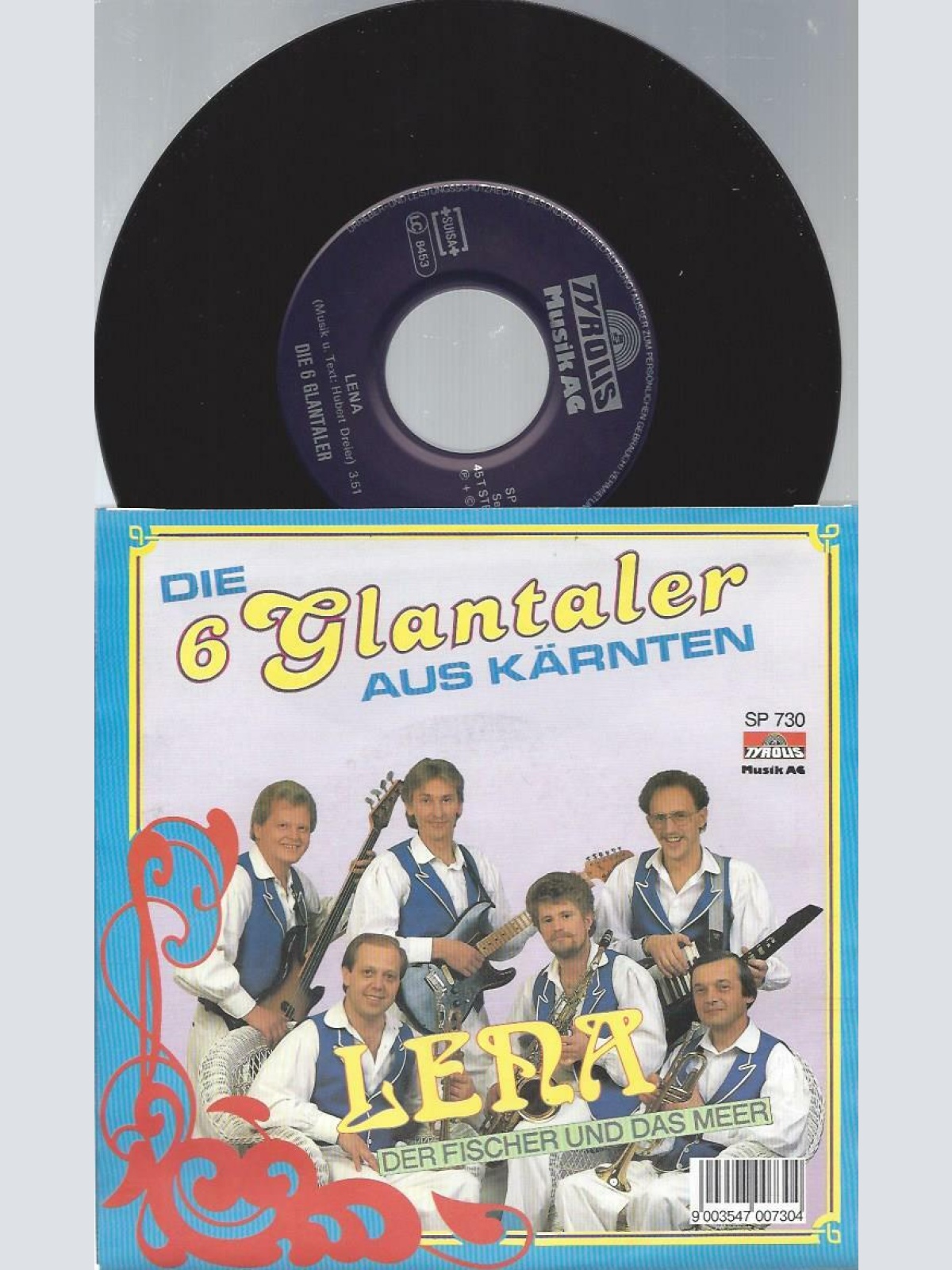 7" Die 6 Glantaler – Lena