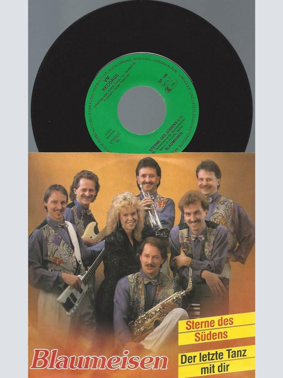 7" Blaumeisen – Sterne Des Südens