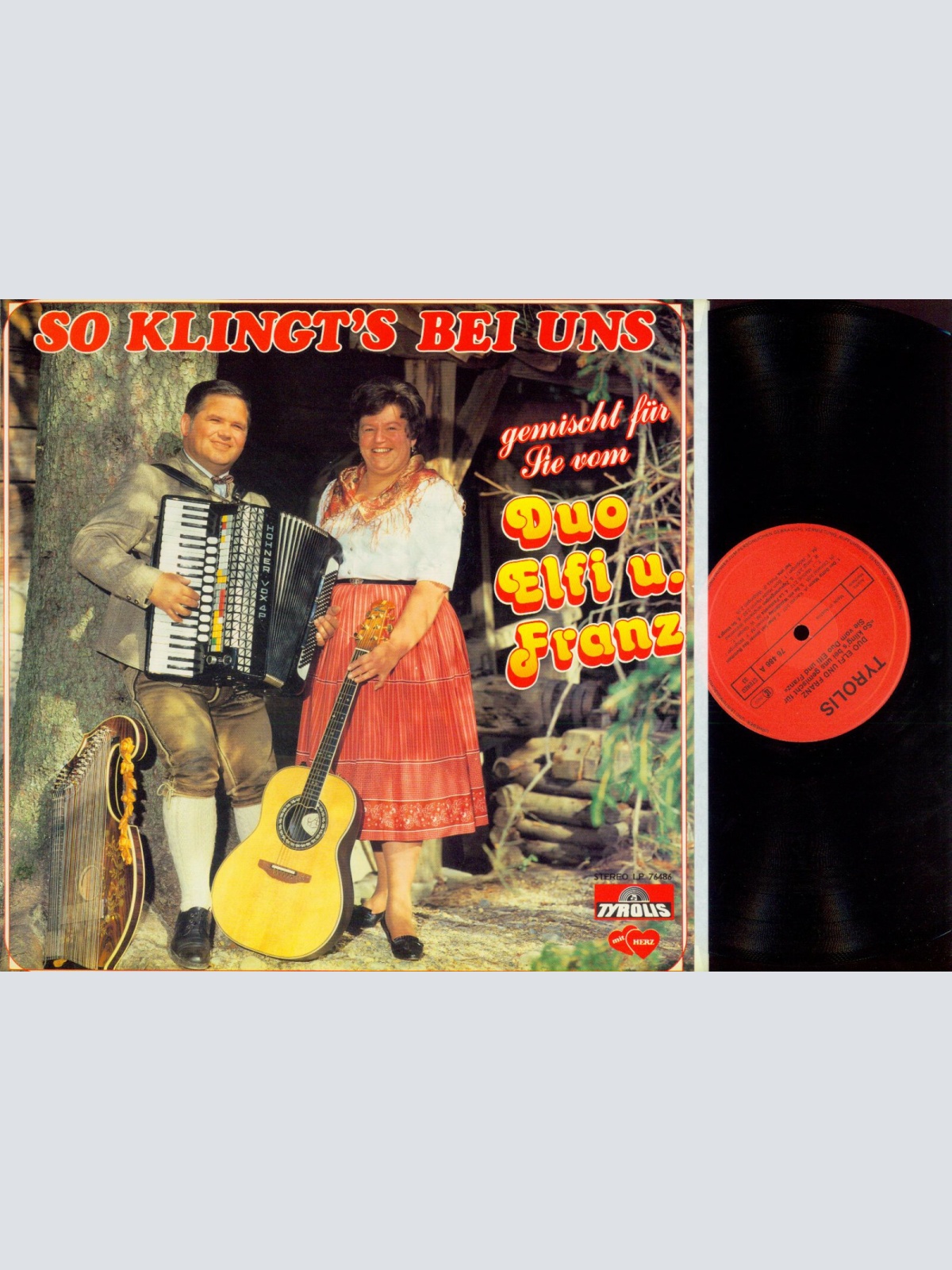 LP--Duo Elfi und Franz //  so klingt's bei uns   //NM