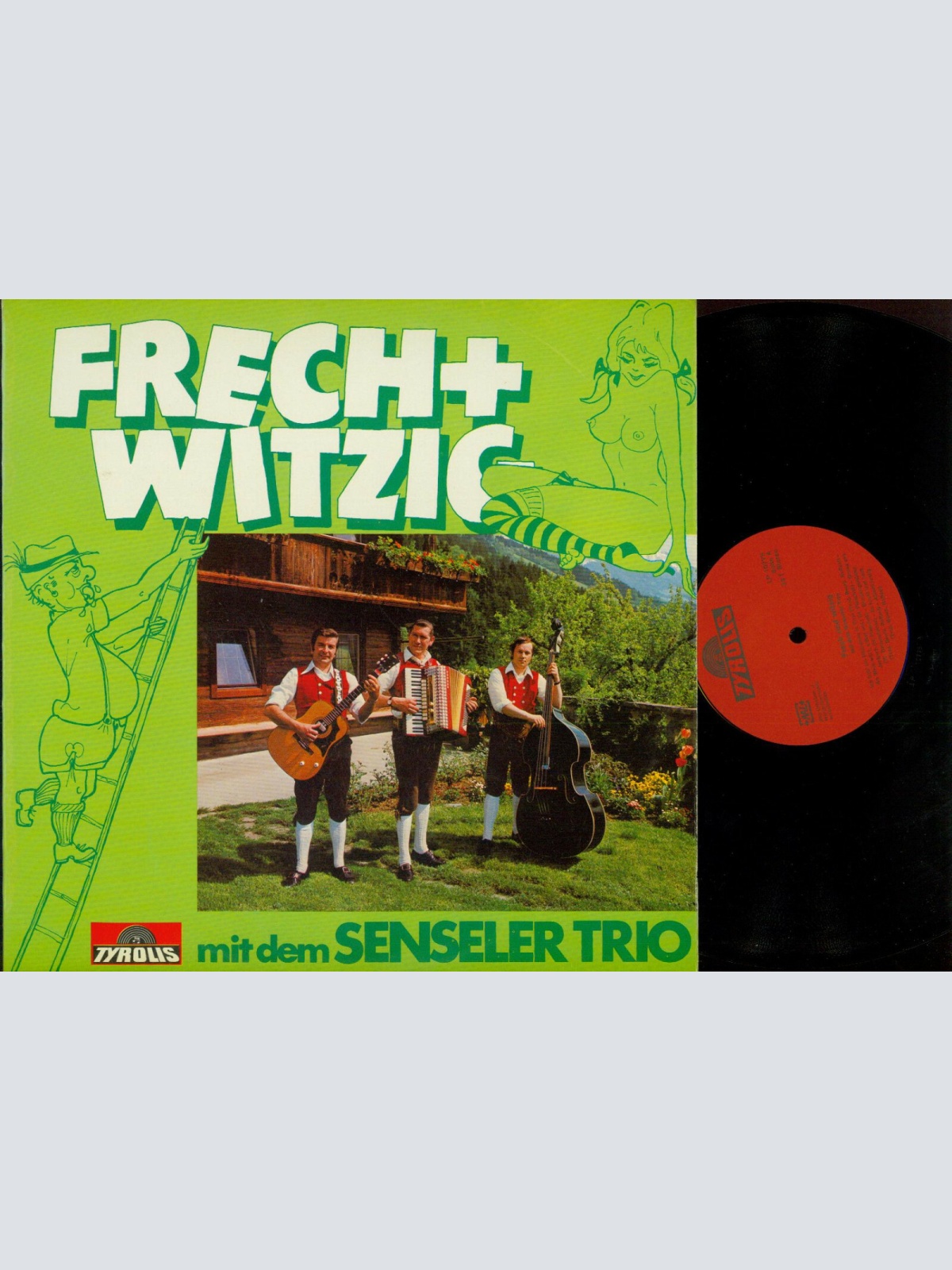 LP--Senseler Trio – Frech Und Witzig //NM