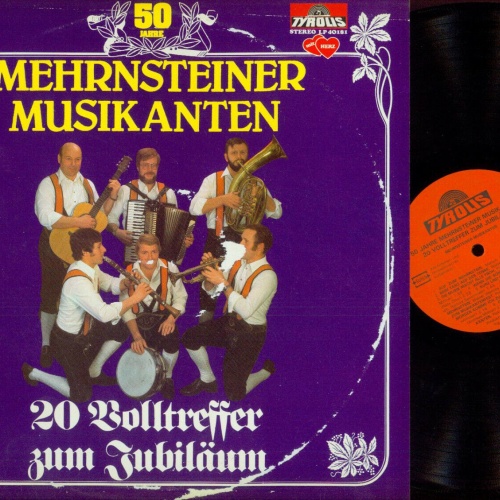 LP--Mehrsteiner Musikanten // 20 Volltreffer zum Jubiläum