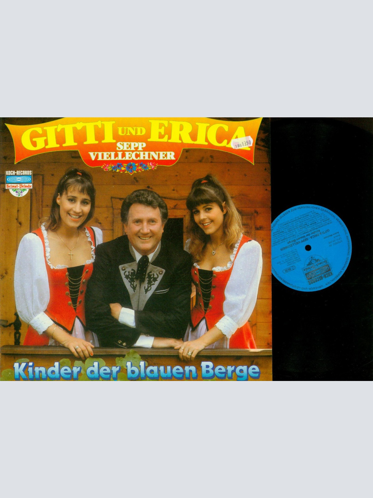 LP- Gitti und Erica -- Kinder der blauen Berge  //NM