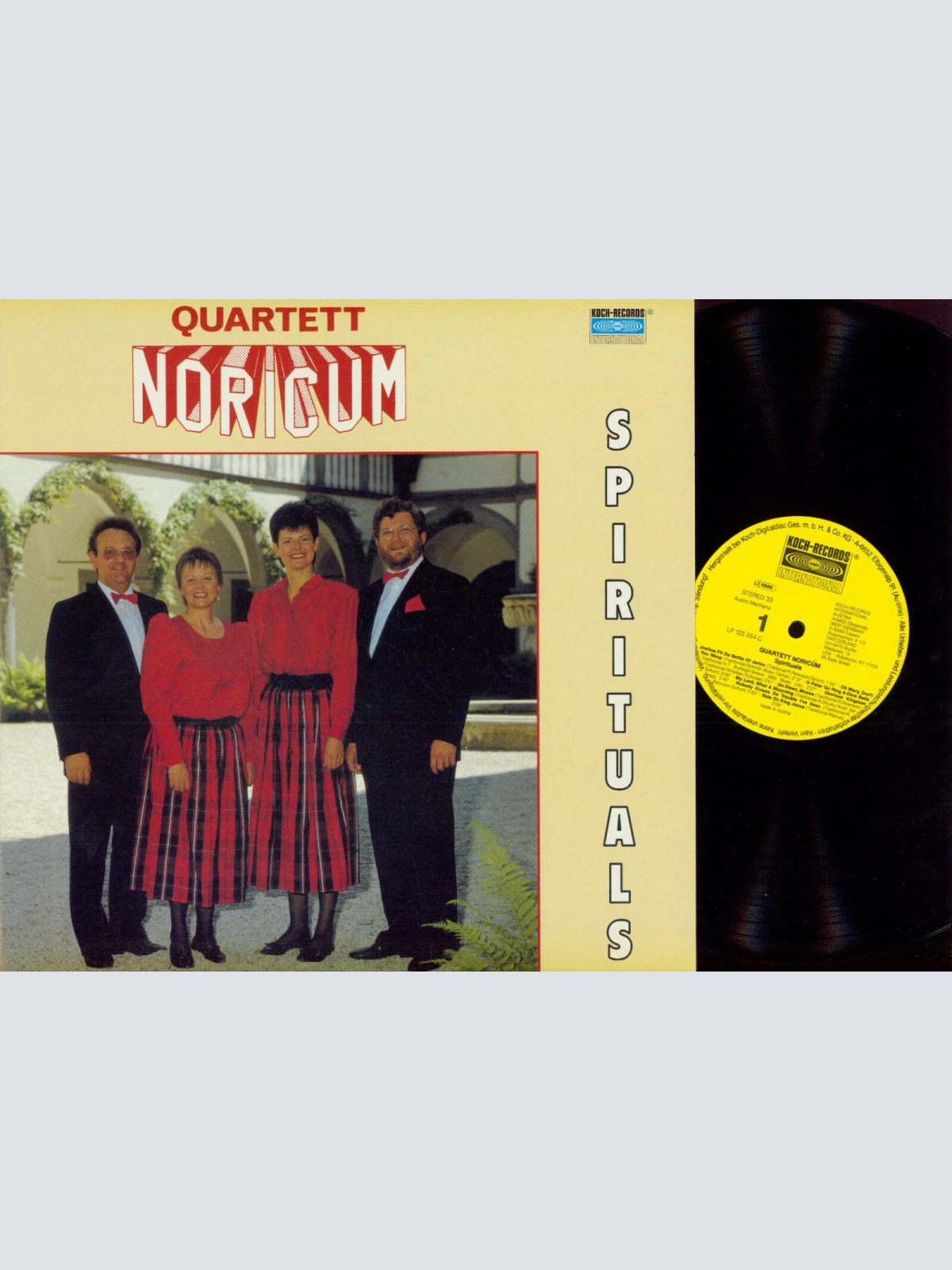 LP-- Quartett Noricum // Spirituals  //NM
