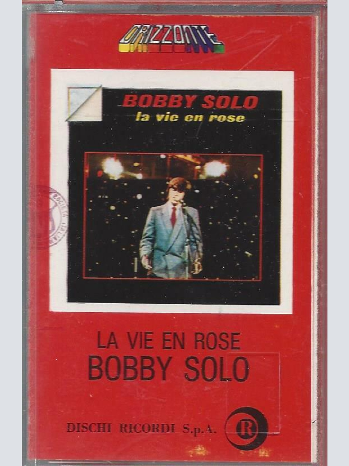 MC--Bobby Solo --La vie en Rose