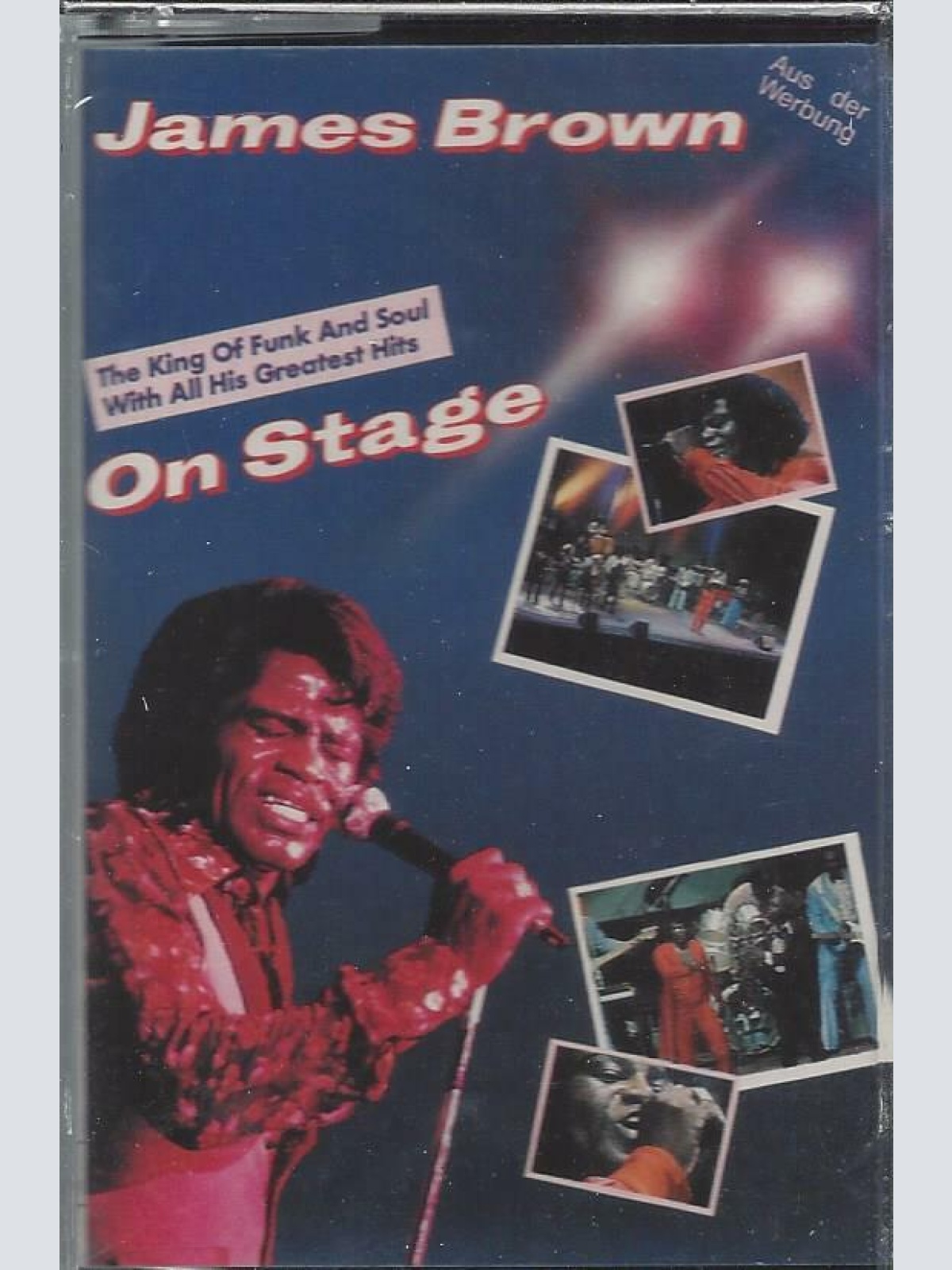 MC--James Brown --on Stage