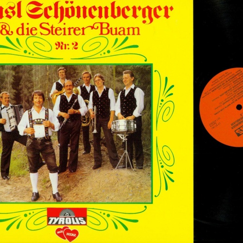 LP--Hansl Schönenberger & Die Steirer Buam NR 2  // NM