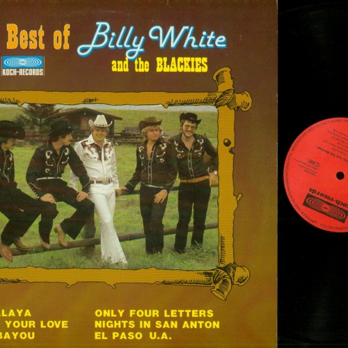 LP-- Billy White and the Blackies  --The best of   // NM