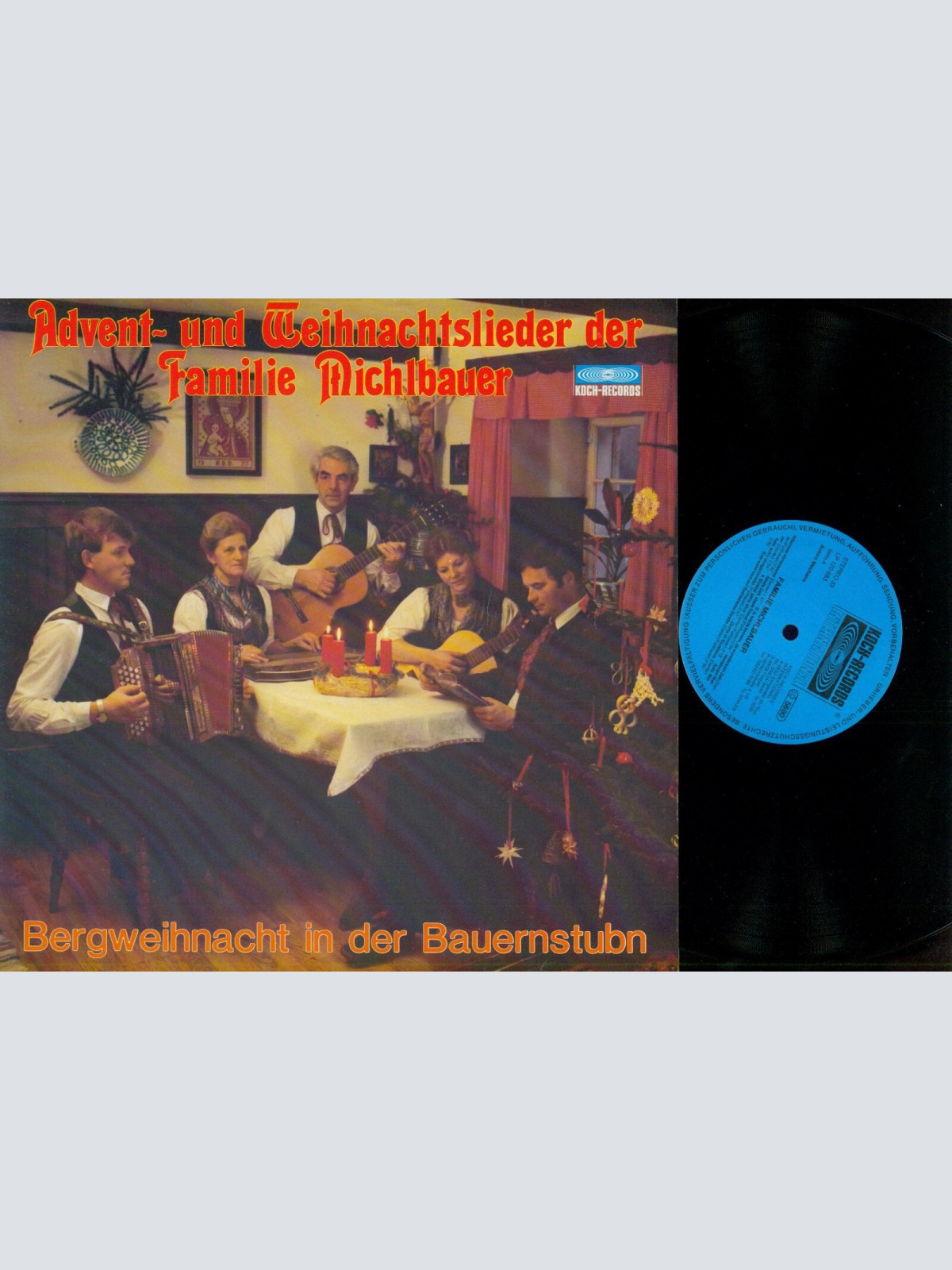 LP--Advent und Weihanchtslieder der Familie Michlbauer  /NM