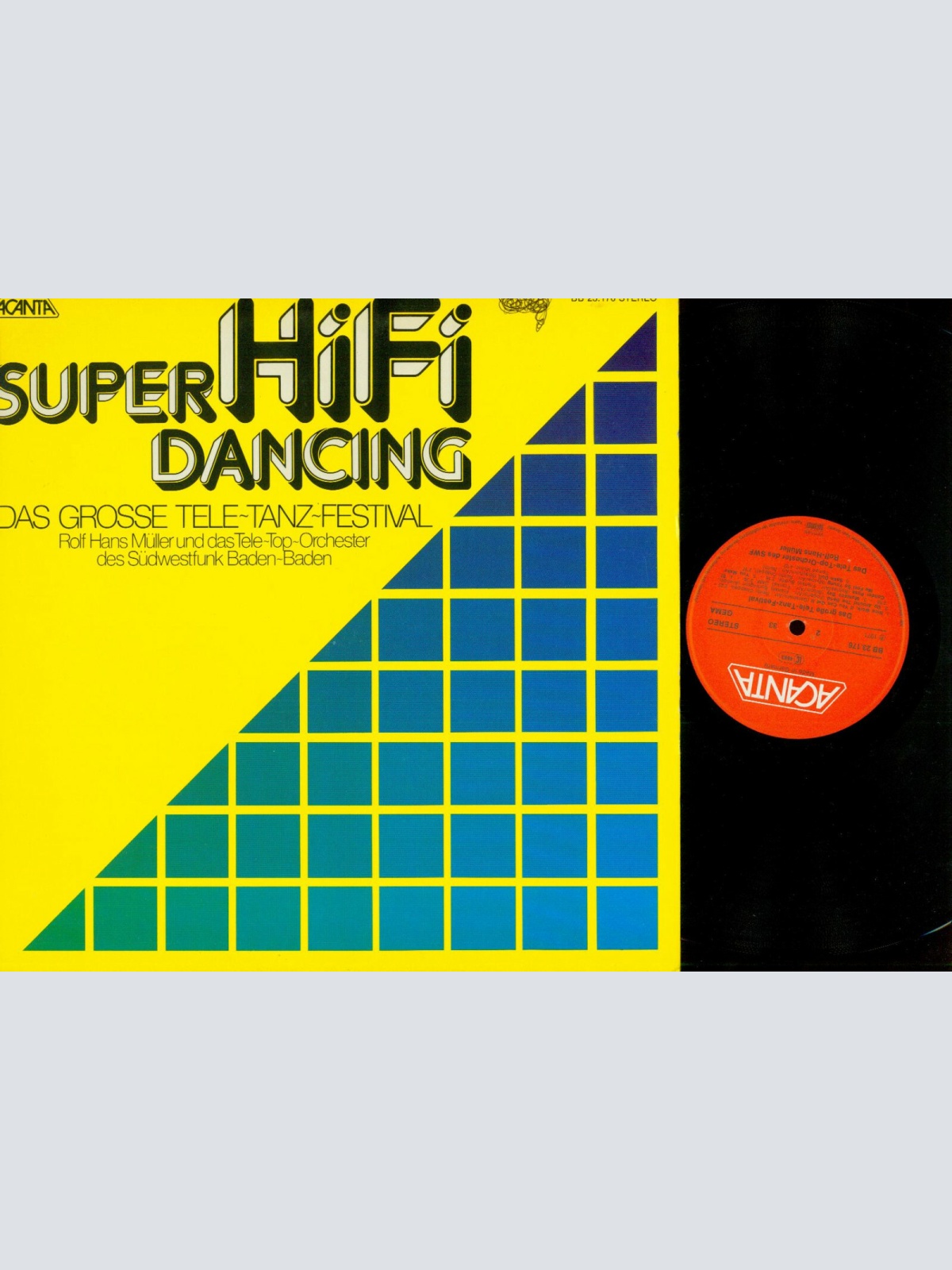 LP--Das Grosse Tele Tanz Festival -- Rolf Hans Müller  /NM