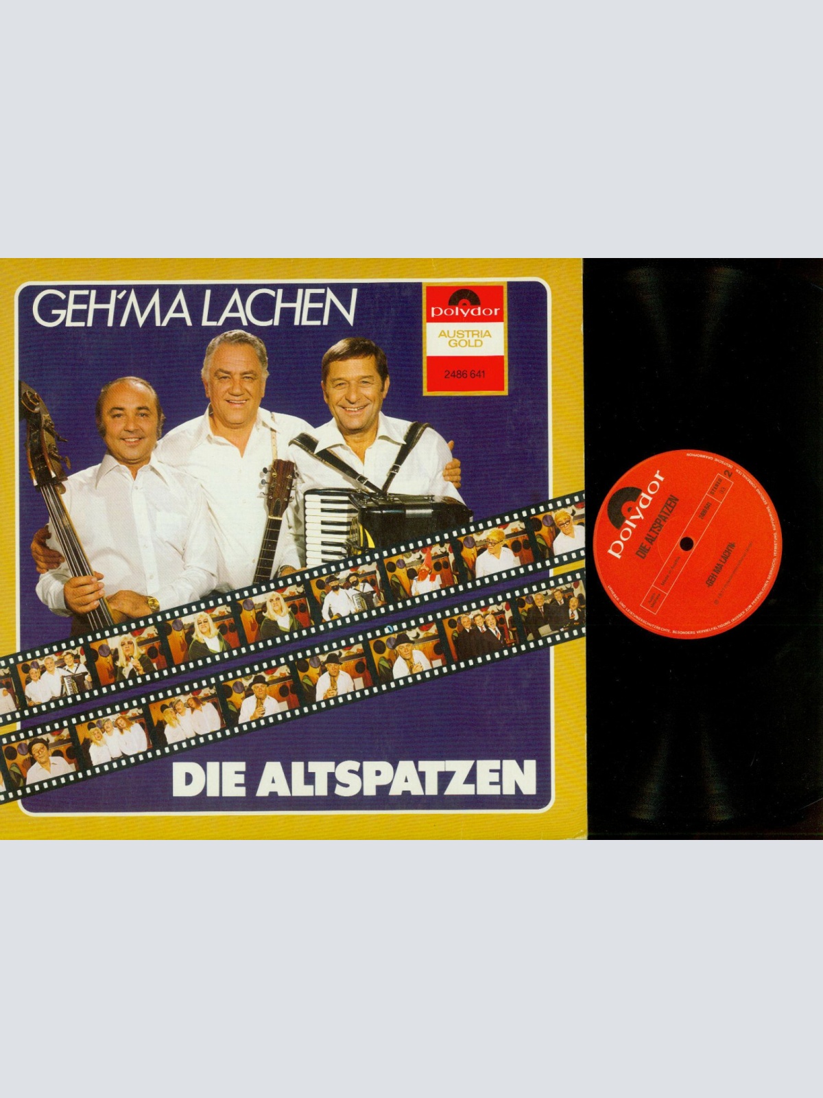 LP--Die Altspatzen – Geh' Ma Lachen // NM