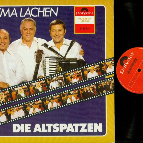 LP--Die Altspatzen – Geh' Ma Lachen // NM