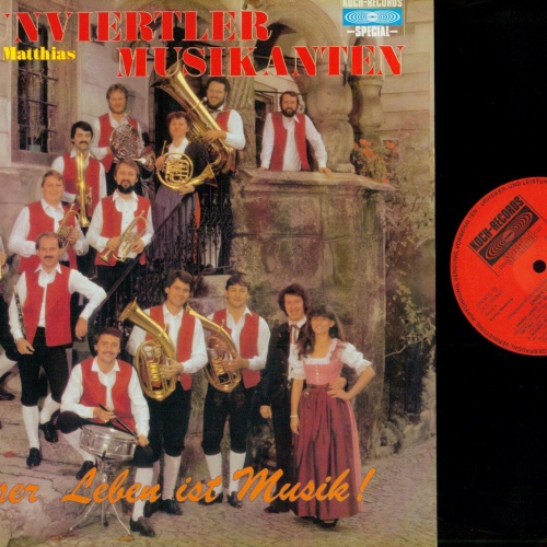 LP--Traunviertler Musikanten --   Unser Leben ist Musik   /NM